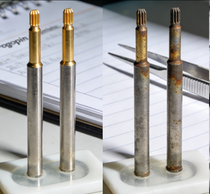 Salt Spray Resistance Testing of Pogopin Probes